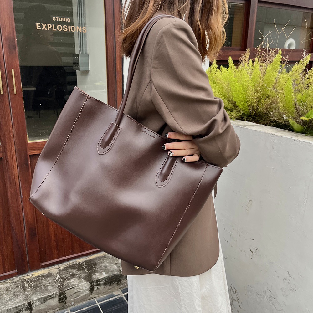 Luxury Bag Collection - 女性のための革のトートバッグ,良質,シンプル,大容量,正方形,高品質のファッション,デザイナー,高級ブランド,CGCBAG-PU