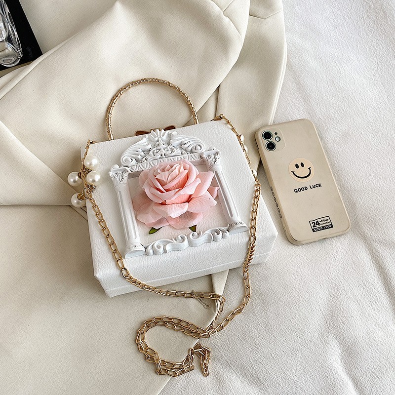 女性のための花柄のショルダーバッグ,高級ハンドバッグ,デザイ - Luxury Bags Store のレビューと価格