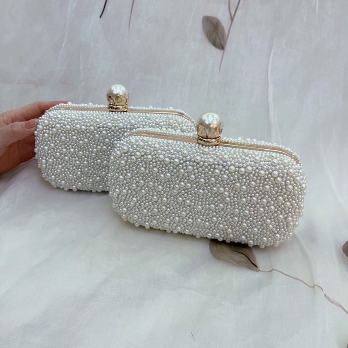 高級ウェディングイブニングドレスバッグチェーンショルダーバッ - Luxury Bags Store のレビューと価格