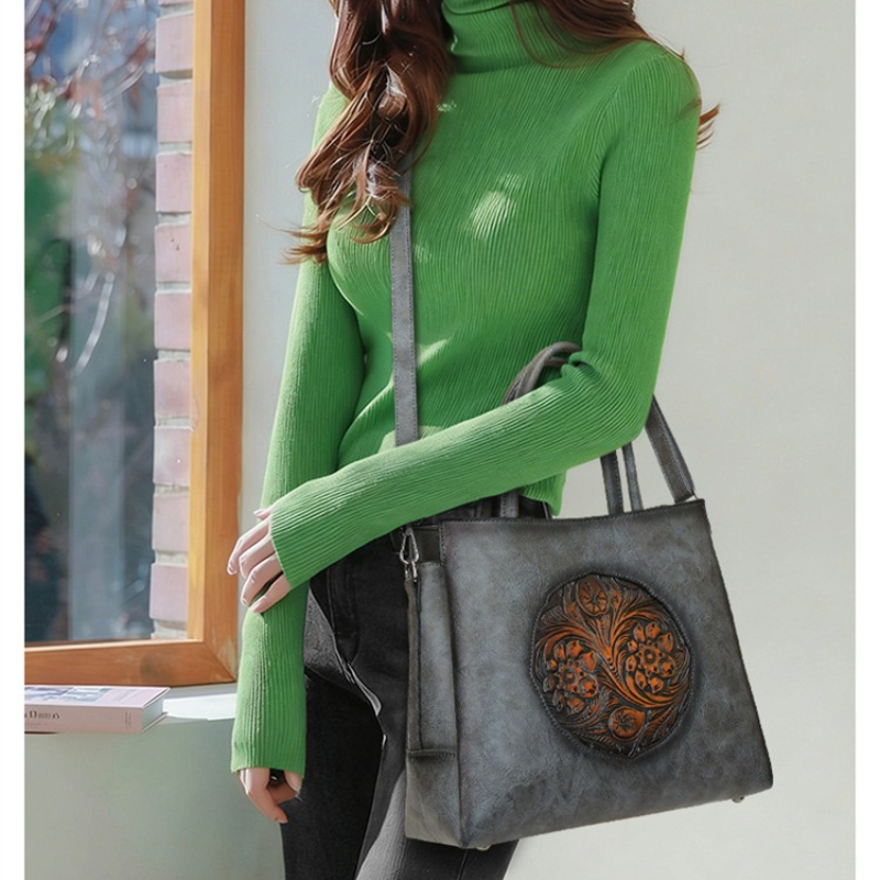 ライトラグジュアリー ソリッドPU装飾ショルダーバッグ セー - Luxury Bags On Sales のレビューと価格