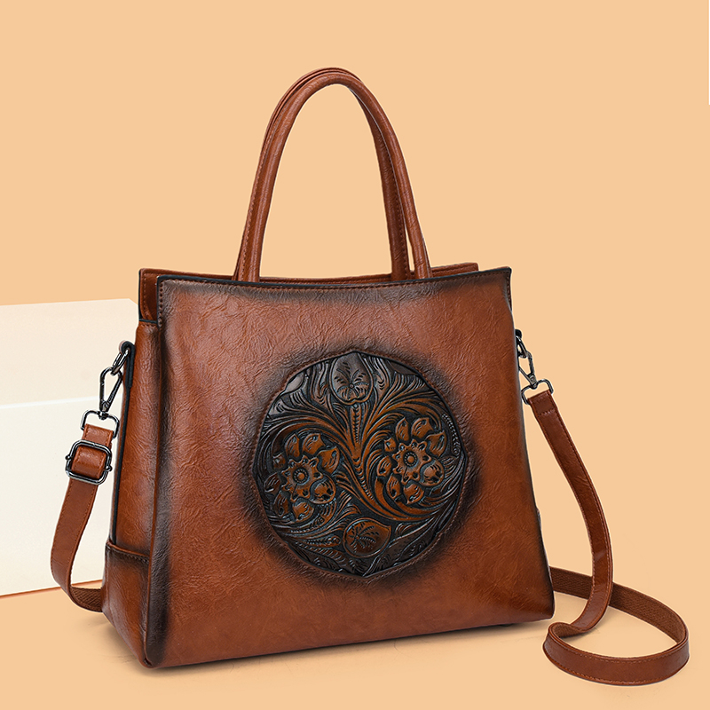 ライトラグジュアリー ソリッドPU装飾ショルダーバッグ セー - Luxury Bags On Sales のレビューと価格