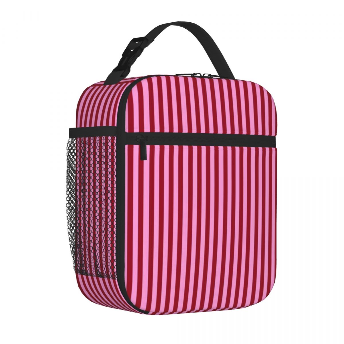 ホットセール ラズベリーレッド ピンクのストライプ柄 高級通 - Luxury Bags On Sales のレビューと価格