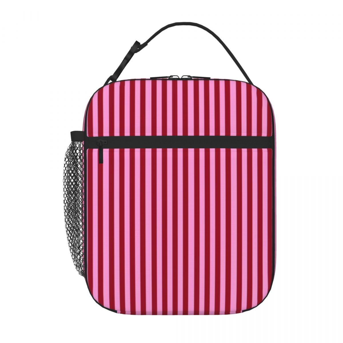 ホットセール ラズベリーレッド ピンクのストライプ柄 高級通 - Luxury Bags On Sales のレビューと価格