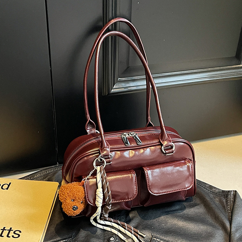 ヴィンテージ風大容量ダブルポケットトートバッグ（レディース） - Quiet Luxury Bags Tote のレビューと価格