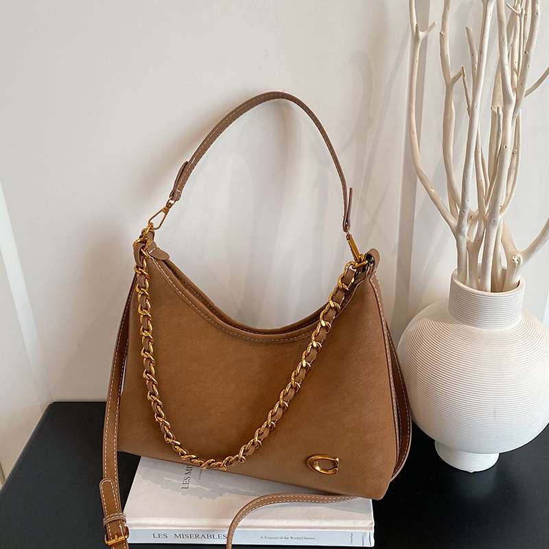 レトロプレミアムテクスチャマットバッグ女性用新しいライトラグ - Luxury Bags For Sale のレビューと価格
