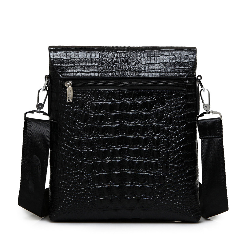 男性用レザーショルダーバッグ,クロコダイルパターン,カジュア - Luxury Bags Store のレビューと価格
