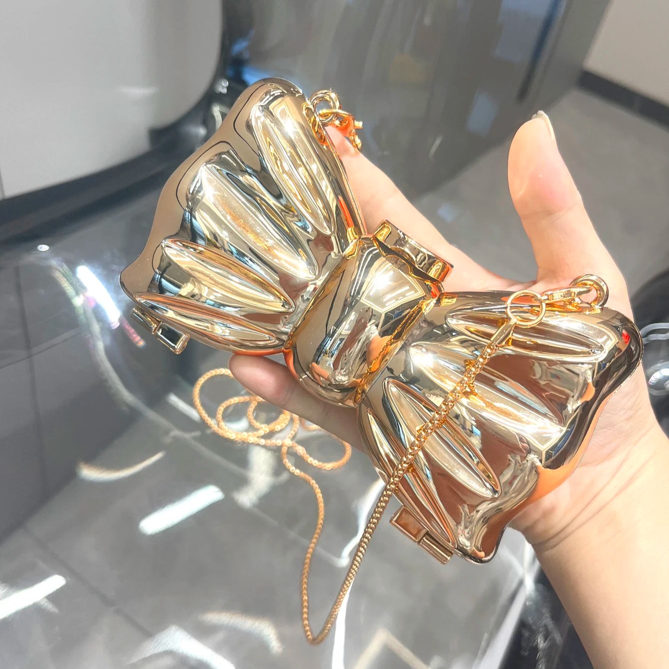 ゴールデンイブニングバッグ財布とハンドバッグ高級デザイナーシ - Luxury Bags Brands のレビューと価格