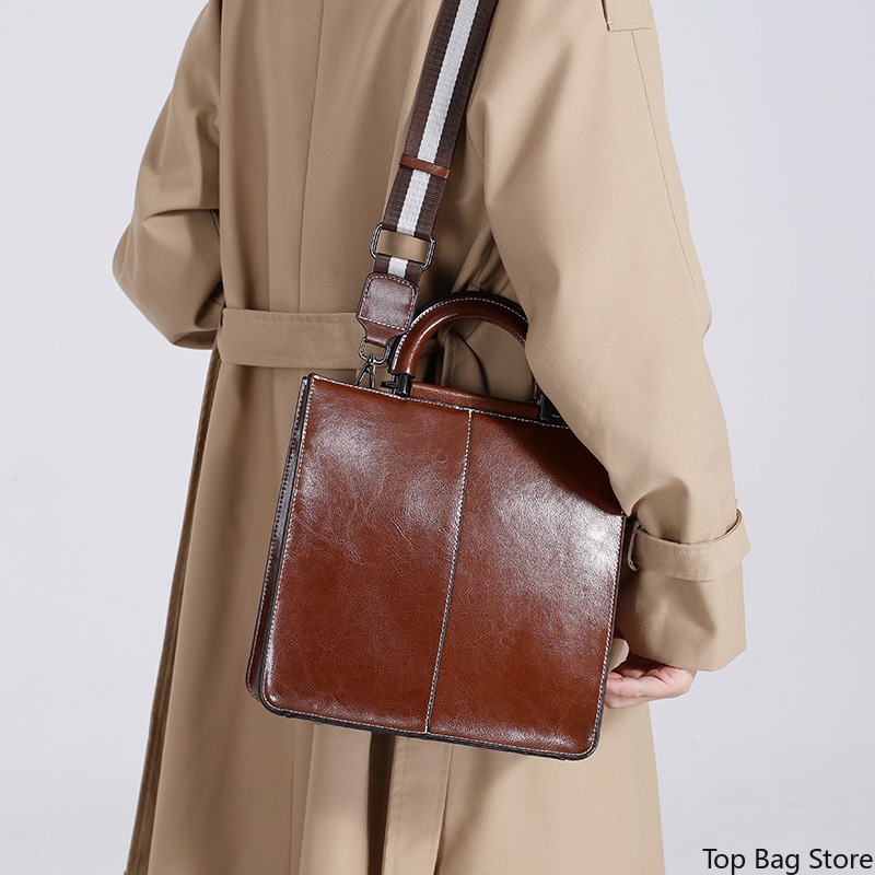 本革トートバッグ レディース ワックスレザー ワークバッグ  - Quiet Luxury Bags Tote のレビューと価格