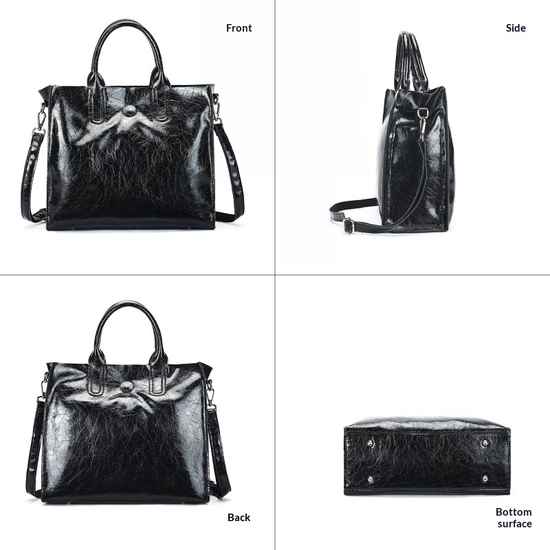 本革トートバッグ レディース 大容量ハンドバッグ トップハン - Quiet Luxury Bags Tote のレビューと価格
