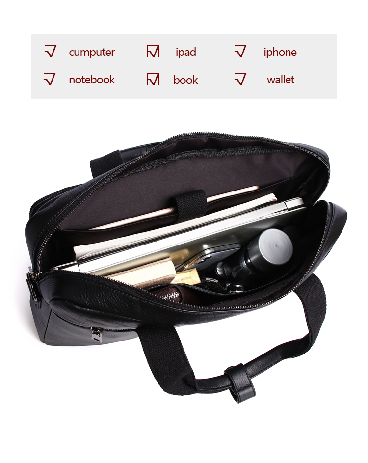Schatum 男性用の本革のブリーフケース,高級品,ラップ - Luxury Bags That Fit Laptop のレビューと価格