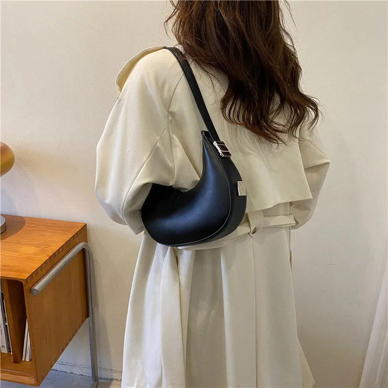女性用脇の下バッグ 高級PUレザーショルダーバッグ 小さなク - Luxury Bag Collection のレビューと価格