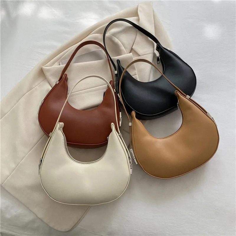 女性用脇の下バッグ 高級PUレザーショルダーバッグ 小さなク - Luxury Bag Collection のレビューと価格