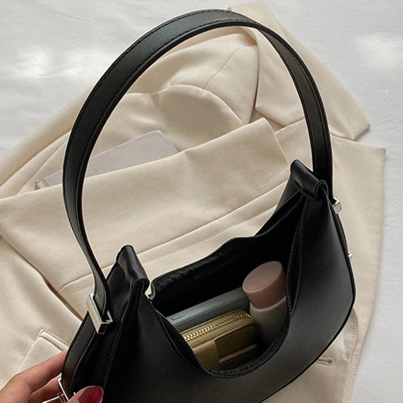 女性用脇の下バッグ 高級PUレザーショルダーバッグ 小さなク - Luxury Bag Collection のレビューと価格