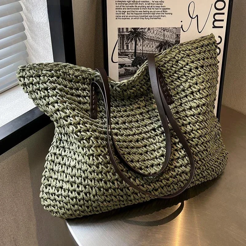 PU 高級デザインショルダーバッグ織り縫製ファッションレディ - Luxury Bags On Sales のレビューと価格