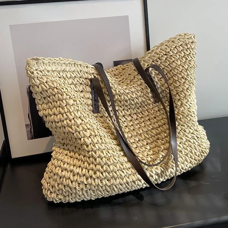 PU 高級デザインショルダーバッグ織り縫製ファッションレディ - Luxury Bags On Sales のレビューと価格