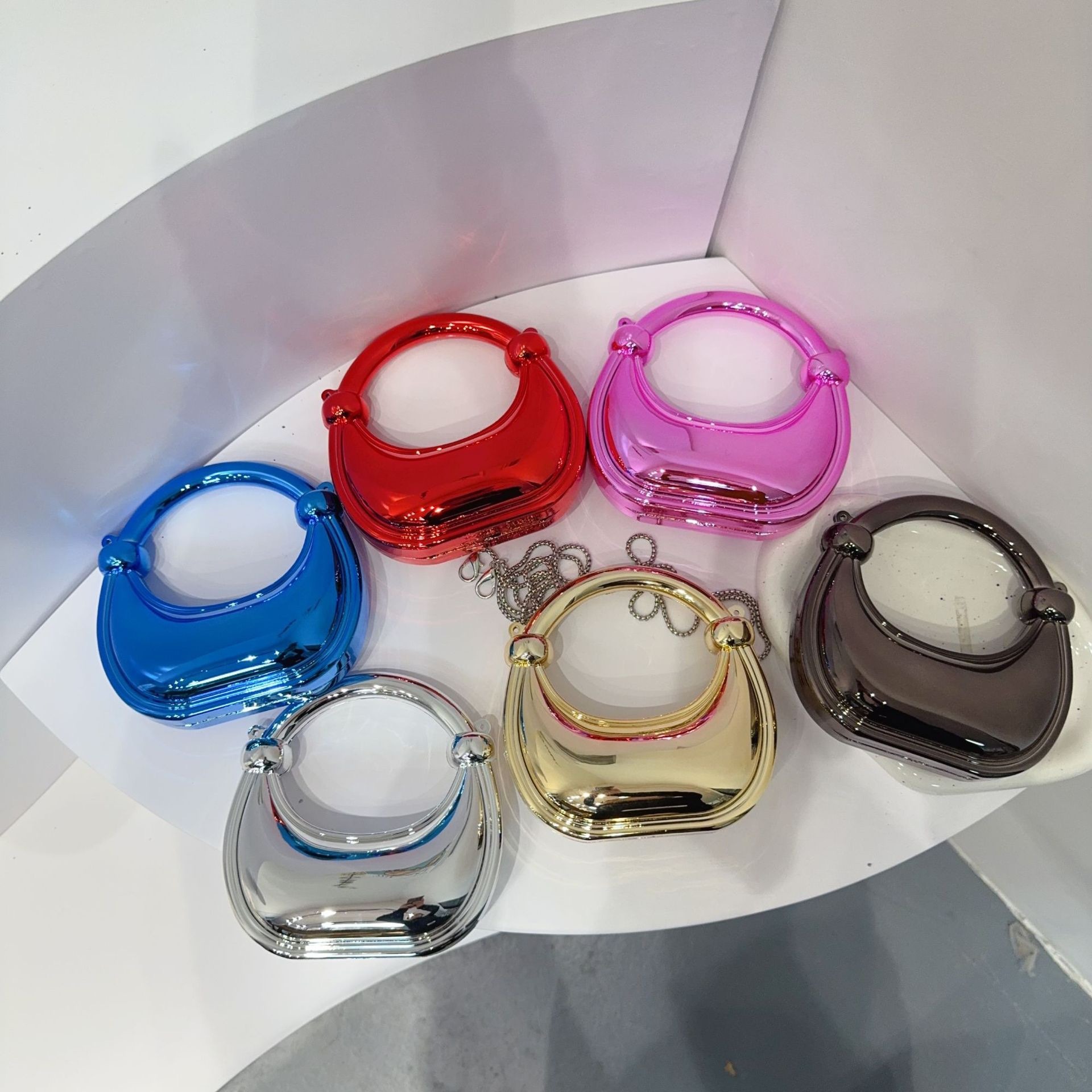 ミニゴールデンイブニングバッグ財布とハンドバッグ高級デザイナ - Luxury Bag Collection のレビューと価格