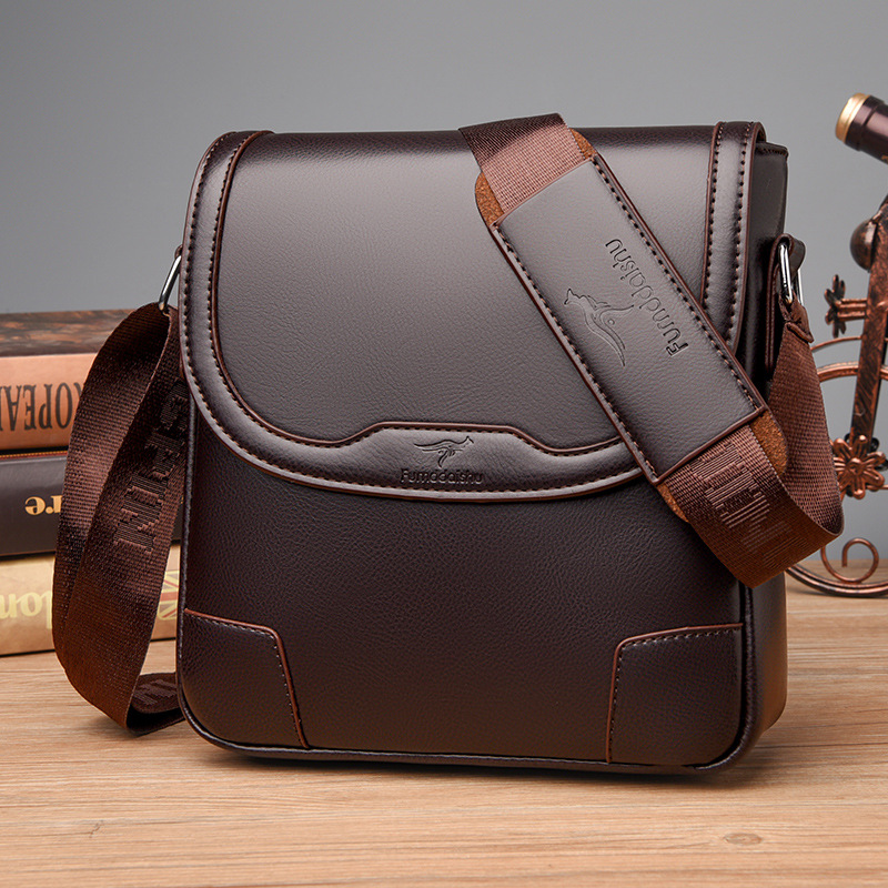高級ブランドのメンズレザーショルダーバッグ防水ビジネスハンド - Luxury Bags Store のレビューと価格