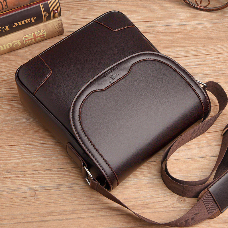 高級ブランドのメンズレザーショルダーバッグ防水ビジネスハンド - Luxury Bags Store のレビューと価格