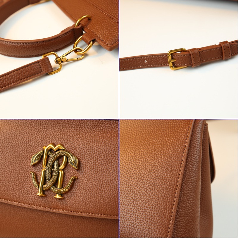 クラシックでエレガントなプレミアムレザー製ショルダーバッグ、 - Luxury Bags For Sale のレビューと価格
