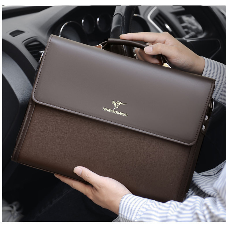 高級メンズブリーフケースデザイナーワークビジネスカジュアル大 - Luxury Bags That Fit Laptop のレビューと価格