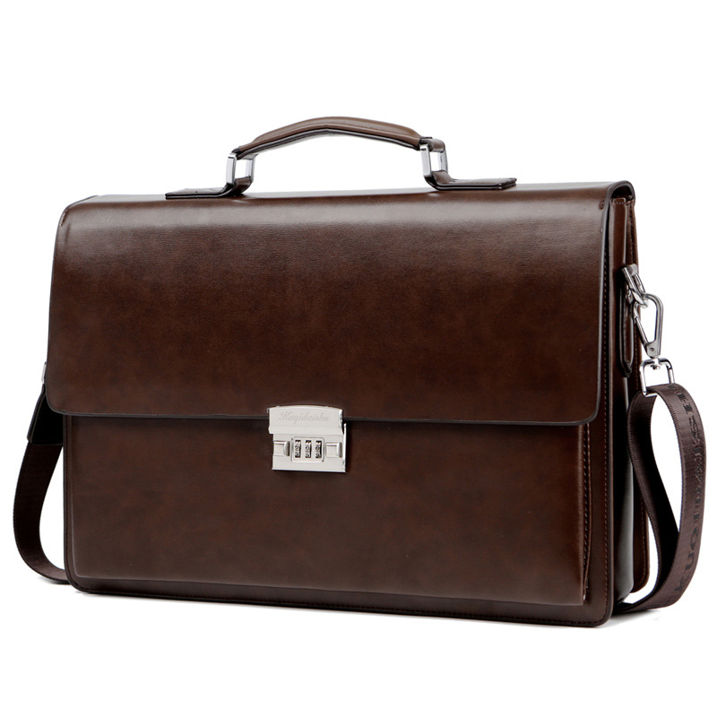 高級コンビネーションロック付きブリーフケース メンズ ビジネ - Luxury Bags That Fit Laptop のレビューと価格