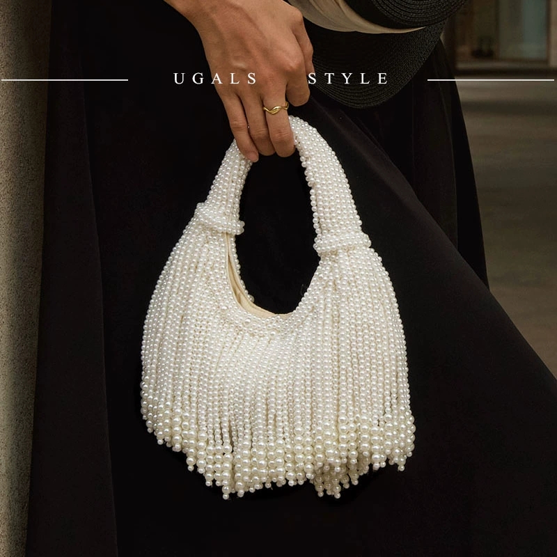 デザインハンドルパールイブニングクラッチバッグ、高級デザイナ - Luxury Bag Collection のレビューと価格