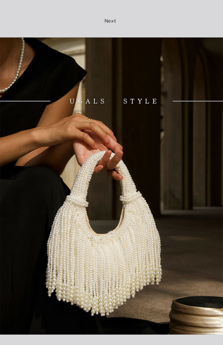 デザインハンドルパールイブニングクラッチバッグ、高級デザイナ - Luxury Bag Collection のレビューと価格