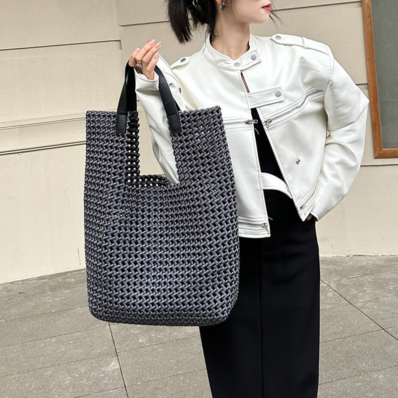 2025年ラグジュアリー中空織り大容量トートバッグブランド女 - Luxury Bags Store のレビューと価格
